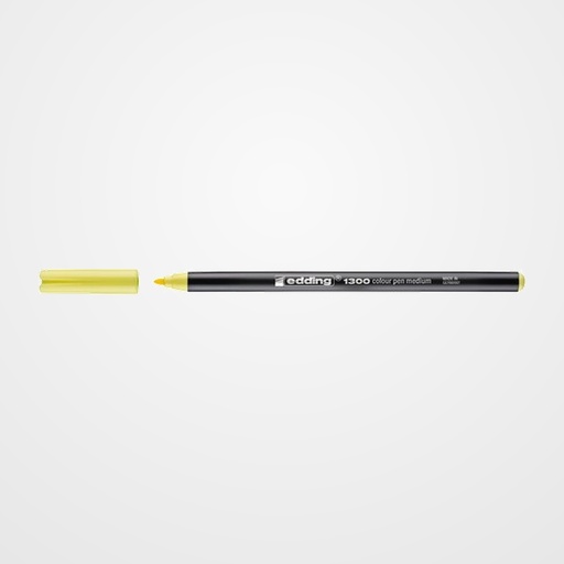 ROTULADOR FIBRA EDDING 1300 AMARILLO LIMON