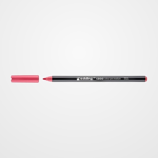 ROTULADOR FIBRA EDDING 1300 CORAL