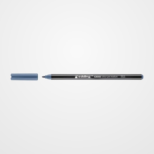 ROTULADOR FIBRA EDDING 1300 GRIS AZULADO