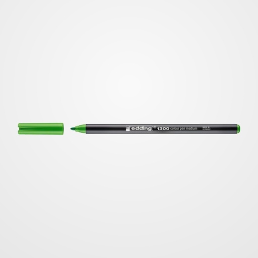 ROTULADOR FIBRA EDDING 1300 VERDE HOJA