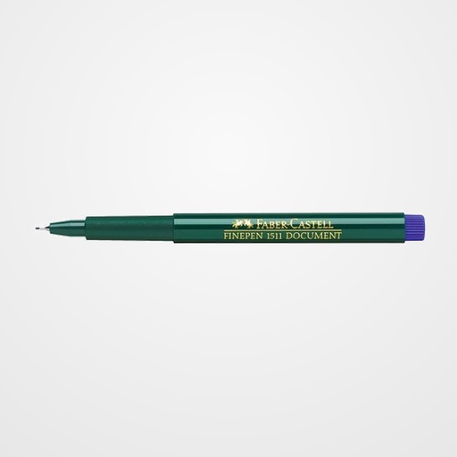 ROTULADOR FIBRA FABER-CASTELL FINEPEN 1511 AZUL