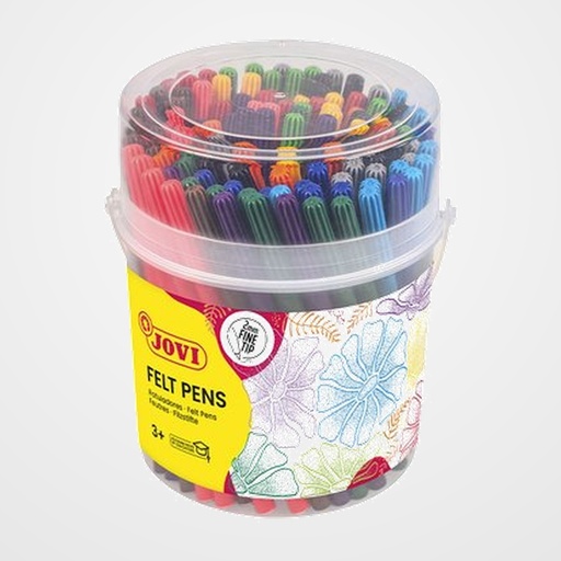 ROTULADOR FIBRA JOVI FELT PEN BOTE de 120