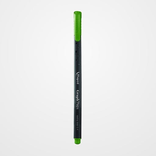 ROTULADOR FIBRA MAPED GRAPH PEPS JUNGLE GREEN