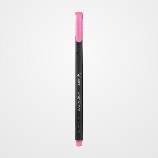 ROTULADOR FIBRA MAPED GRAPH PEPS ROSA LOVELY