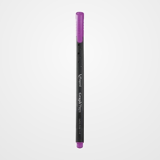ROTULADOR FIBRA MAPED GRAPH PEPS SWEETY PURPLE