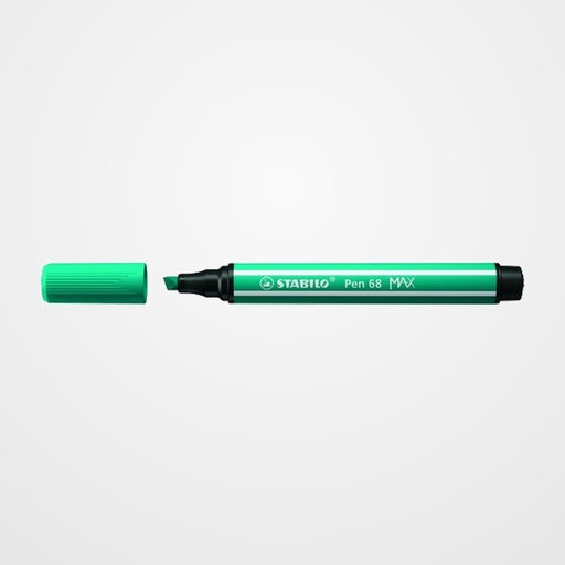 ROTULADOR FIBRA STABILO PEN 68 MAX AZUL TURQUESA