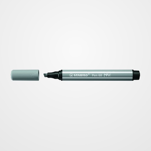 ROTULADOR FIBRA STABILO PEN 68 MAX GRIS MEDIO