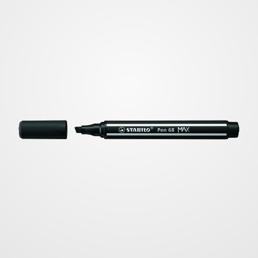ROTULADOR FIBRA STABILO PEN 68 MAX NEGRO