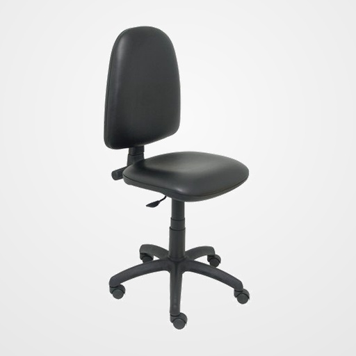 SILLA PIQUERAS Y CRESPO AYNA MECANISMO CONTACTO PERMANENTE REGULACION DE PROFUNDIDAD ASIENTO Y RESPALDO TAPIZADO SIMILPIEL NEGRO