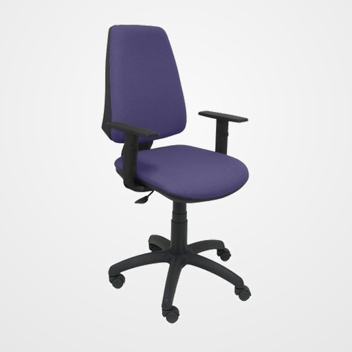SILLA PIQUERAS Y CRESPO ELCHE CP BRAZOS REGULABLES MECANISMO CONTACTO PERMANENTE REGULACION DE PROFUNDIDAD ASIENTO Y RESPALDO TAPIZADO BALI AZUL CLARO