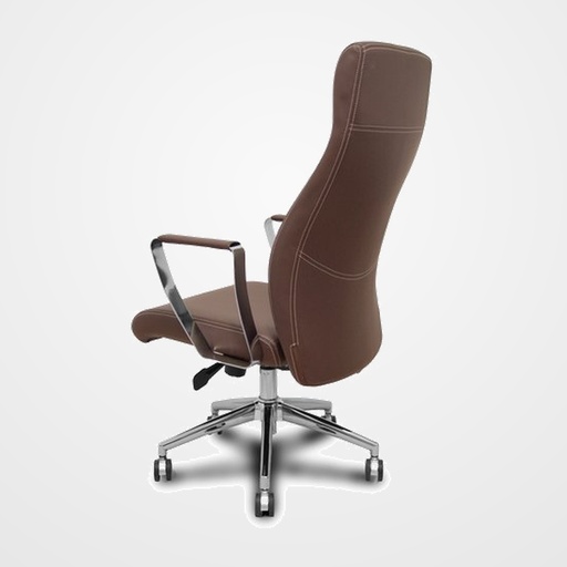 SILLON PIQUERAS Y CRESPO ERGO540 DIRECCION USO INTENSIVO (8H) BRAZOS FIJOS MECANISMO SINCRO TAPIZADO SIMILPIEL MARRON