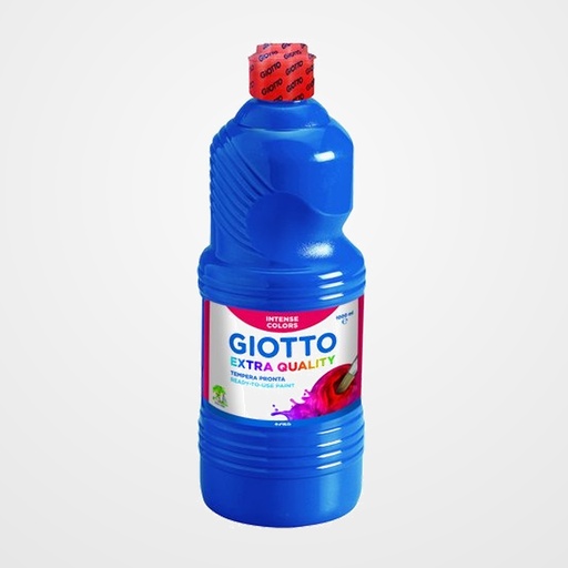 TEMPERA GIOTTO LIQUIDA 1000 ml (botella) AZUL ULTRA