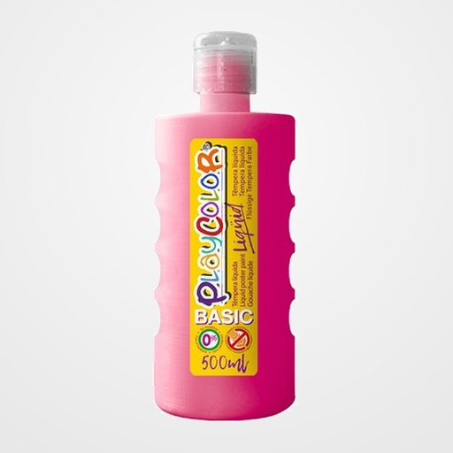 TEMPERA PLAYCOLOR LIQÜID LIQUIDA 500 ml (botella) MAGENTA