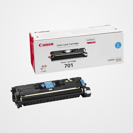 TONER CANON CRG-701C CIAN LBP5200 MF8180C (4.000 PAG.) (9286A003AA)