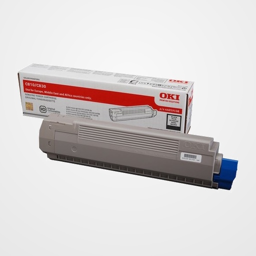 TONER OKI 44059108 C810/C830 NEGRO (8.000 PÁG.)