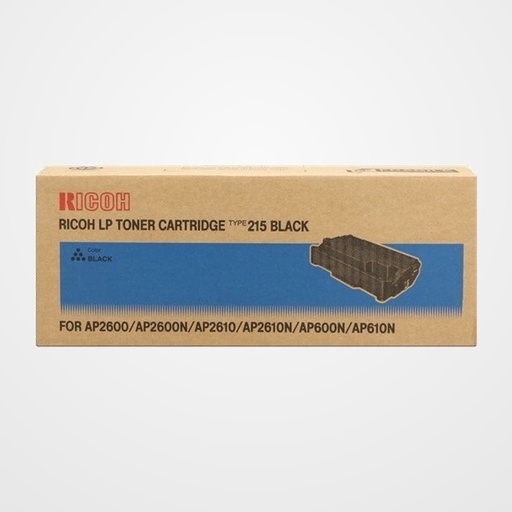 TONER RICOH AFICIO AP2600/N/2610/N/AP600/N TYPE 215