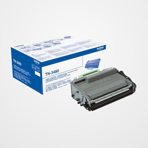 TONER BROTHER TN3480 NEGRO HLL5000D/L5100DN/L5200DW/L6300DW/L6400DW/DCPL5500DN/DCPL6600DW  (8.000 PAG.)