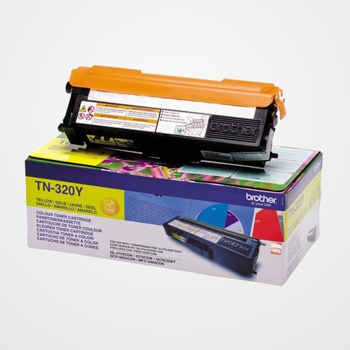 TONER BROTHER TN-320Y AMARILLO HL-4150CDN/4570CDW DCP-9055DCDN (1.500 PÁG.)