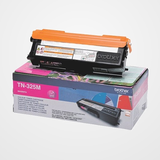 TONER BROTHER TN-325M HL-4150CDN/4570CDW/4140CN, DCP-9055DCDN, MFC-9970CDW/9465CDN MAGENTA (3.500 PÁG.)