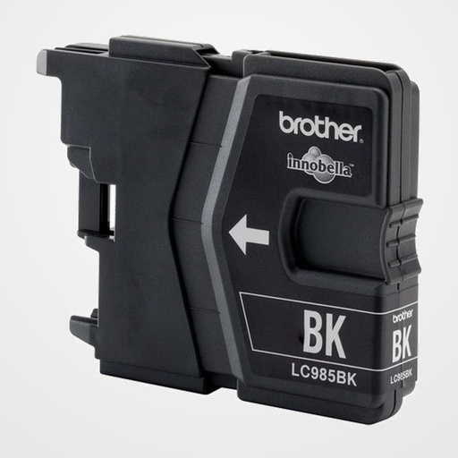 CARTUCHO INKJET BROTHER LC-985BK NEGRO DCP-J125/J315W MFC-J265W/J410/J415W (300 PAG.)