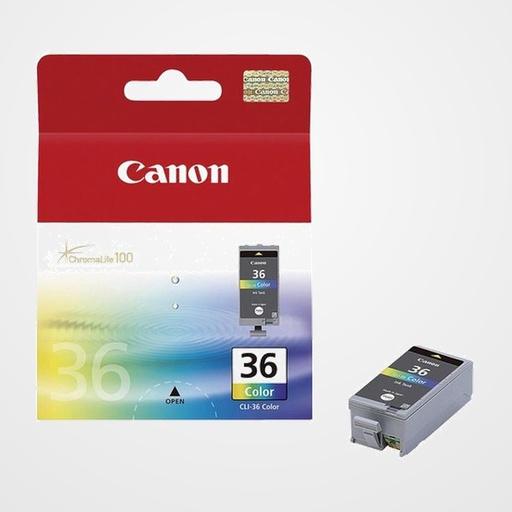 CARTUCHO INKJET CANON CLI-36CL PIXMA IP-100 COLOR (1511B001AA)