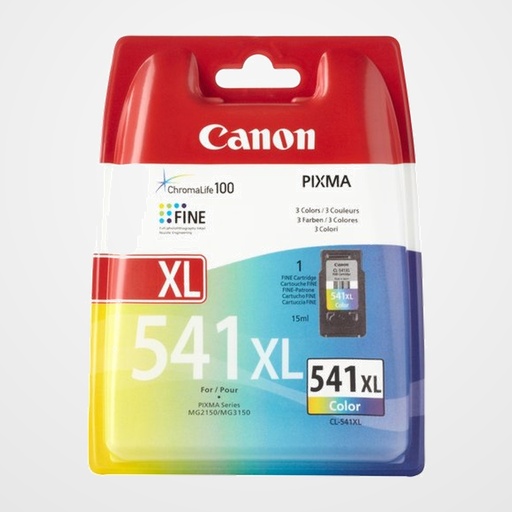 CARTUCHO INKJET CANON CL-541XL PIXMA MG2150/3150 COLOR (5226B001)