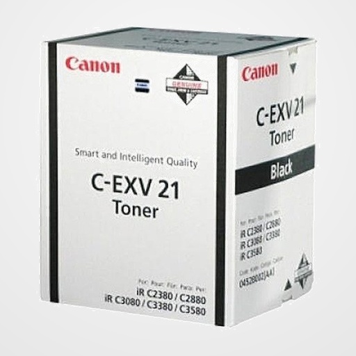 TONER CANON NEGRO CEXV21 IRC-2380I/2880I/3380I (ref. 0452B002)