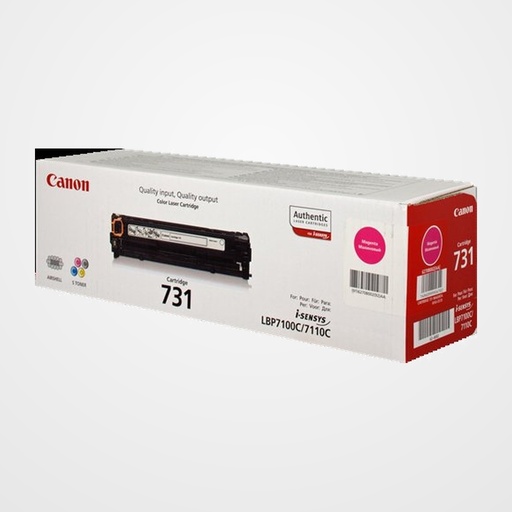 TONER CANON 731M I-SENSYS LBP7100CN/LBP7110CW, MF8230CN/MF8280CW MAGENTA (1.500 PAG.) (6270B002)