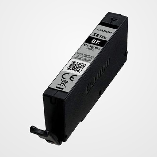 CARTUCHO INKJET CANON CLI-581BKXXL PIXMA TR8550/TS6250/TS6251/TS8250/TS8251/TS8252/TS9150/TS9155/TS9550/TS9551 NEGRO 4.590 PÁG. (1998C001)