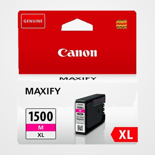 CARTUCHO INKJET CANON PGI1500XL MAGENTA MAXIFY MB2050/MB2350 (9194B001)