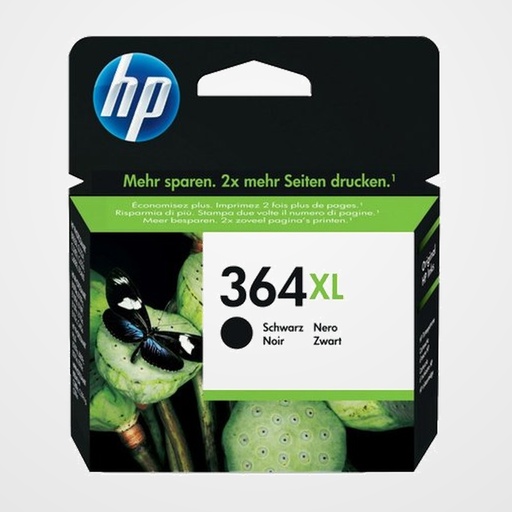 CARTUCHO INKJET HP CN684EE Nº364XL PHOTOSMART C6380/CN255B, B109A NEGRO 18ML