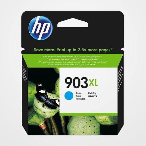 CARTUCHO INKJET HP T6M03AE Nº903XL OFFICEJET 6954/6962, OFFICEJET PRO 6960/6970/6974/6975 CIAN 9,5ML