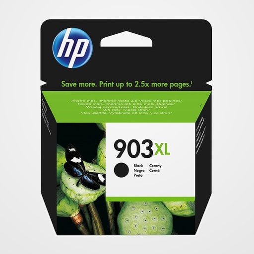 CARTUCHO INKJET HP T6M15AE Nº903XL OFFICEJET 6954/6962, OFFICEJET PRO 6960/6970/6974/6975 NEGRO 21,5ML