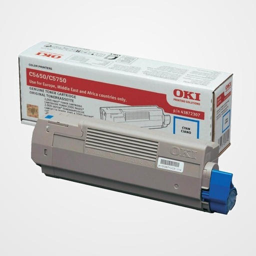 TONER OKI 43872307 C5650/5750 CIAN TYPE C11 (2.000 PAG.)