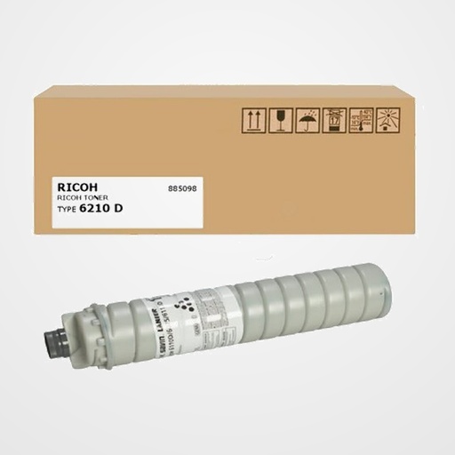 TONER RICOH AFICIO 1060/1075/2051/2060/2075 AP-900 MP-5500 SP-6500/7500/9100 TYPE 6210D