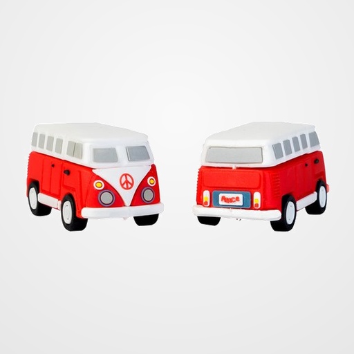 MEMORIA USB 32GB TECH-ONE-TECH HIPPY VAN BANG CAMPER 2.0 (Incluye Canon LPI de 0.24)