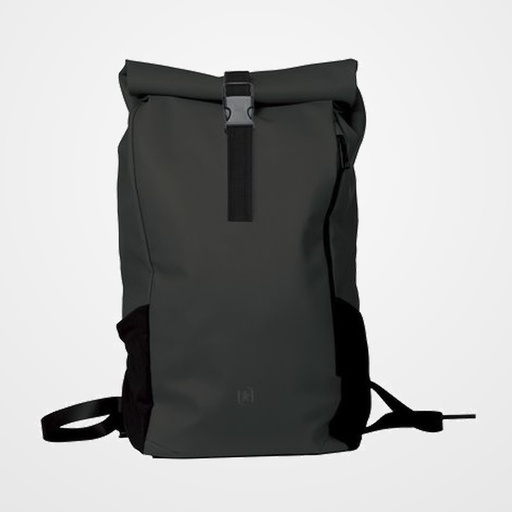 MOCHILA OXFORD IDENTITY ROLL TOP OXFBAG 15  CON CIERRE ENRROLLABLE NEGRO