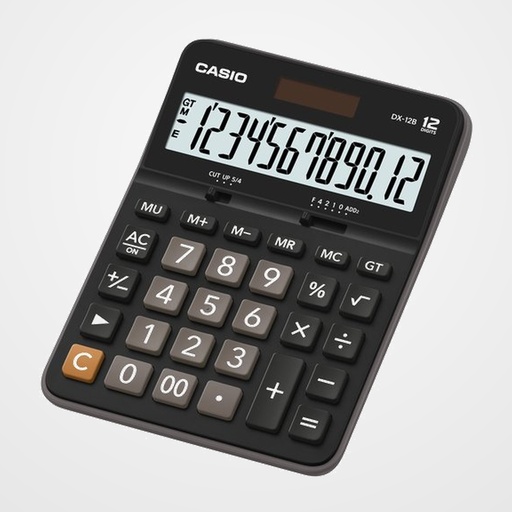 CALCULADORA SOBREMESA CASIO 12 DIGITOS DX-12B
