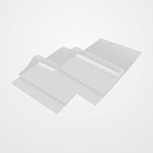FUNDA PLASTIFICAR YOSAN 216x303 (A4)  80µ MATE 2 CARAS PAQUETE de 100