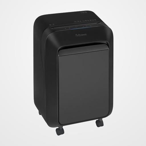 DESTRUCTORA FELLOWES  LX210 MINI CORTE (16h PARTIC.) Nv.seg.4 - particula 4x12mm, ancho 230mm, dep.23L