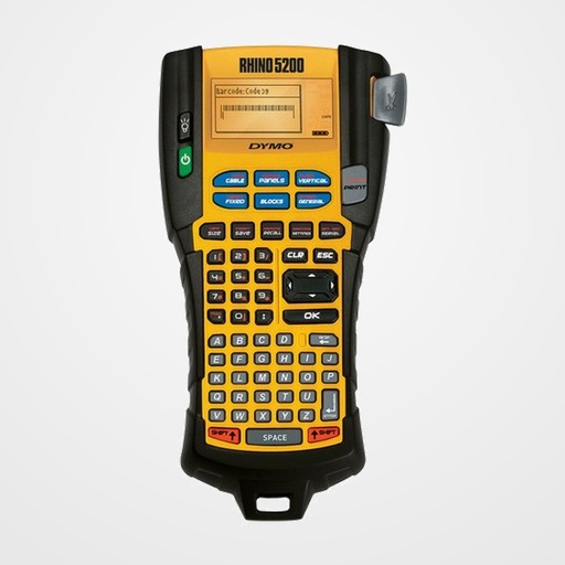 MAQUINA de ROTULAR DYMO INDUSTRIAL ELECTRONICA RHINO 5200 KIT