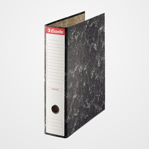 ARCHIVADOR palanca ESSELTE CARTON JASPEADO sin RADO Fº 75mm