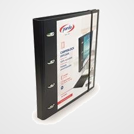CARPEBLOC PARDO PP FOAM PERSONALIZABLE A4 4 an. 35mm con REC. 120 hj. 90gr. Y SEPARADORES 5 COLORES