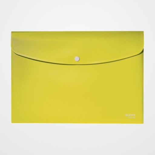 DOSIER SOBRE LEITZ RECYCLE PP OPACO BROCHE A4 AMARILLO