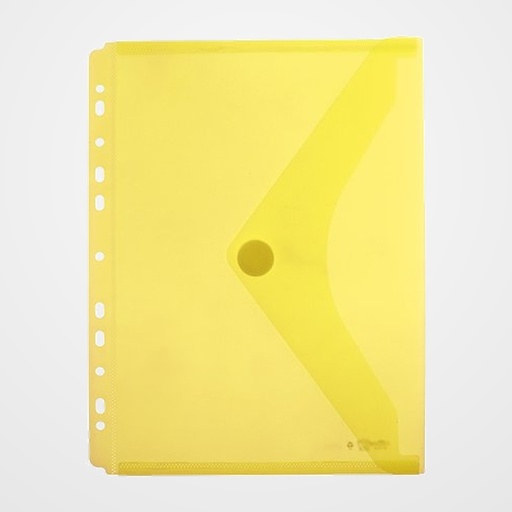 DOSIER SOBRE OFFICE BOX PP VELCRO A4 MULTITALADRO AMARILLO