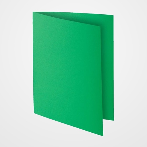 SUBCARPETA EXACOMPTA ROCK´S 80 80g A4 VERDE PINO PAQUETE de 100