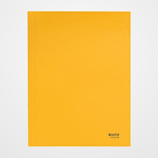 SUBCARPETA LEITZ RECYCLE 3 SOLAPAS A4 AMARILLO