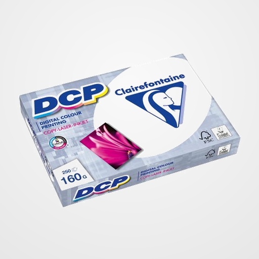 PAPEL A4 CLAIREFONTAINE DCP 160g 250h