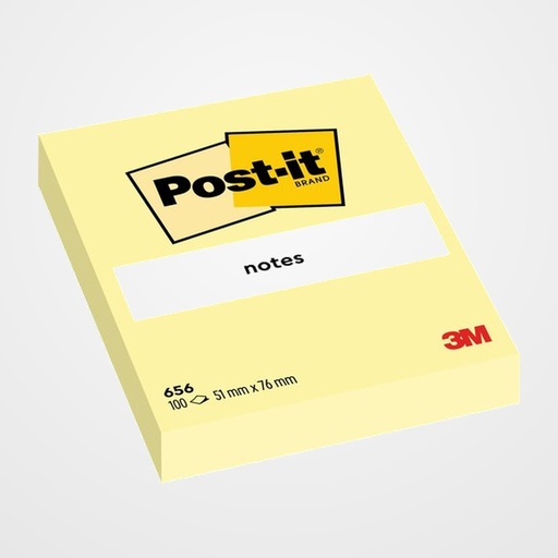 NOTAS ADHESIVAS POST-IT 100h  51x76 (656)