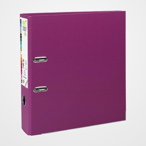 ARCHIVADOR palanca EXACOMPTA PREM TOUCH FORRADO PP RADO A4+ 80mm ROSA FUCSIA